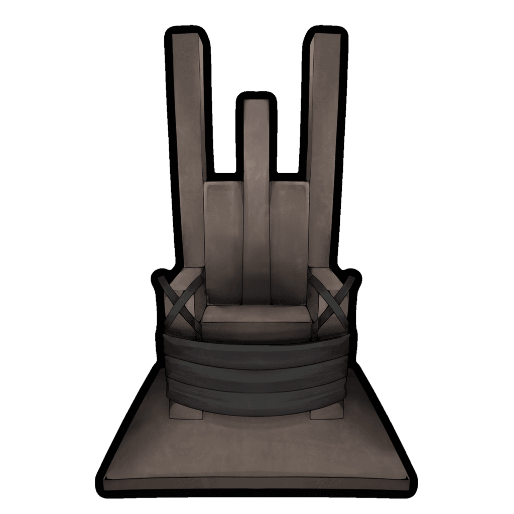 Locked Prison Chair