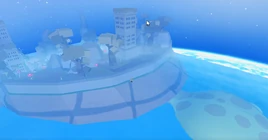 Floating Turtle