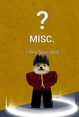 Titles Specialist