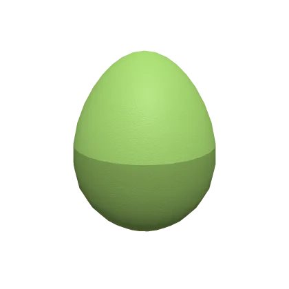 Green Plastic Egg