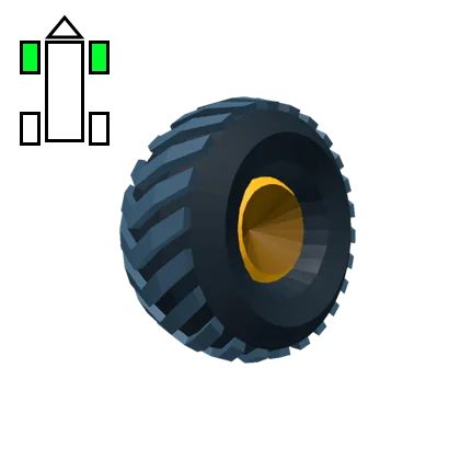 Huge Front Wheel
