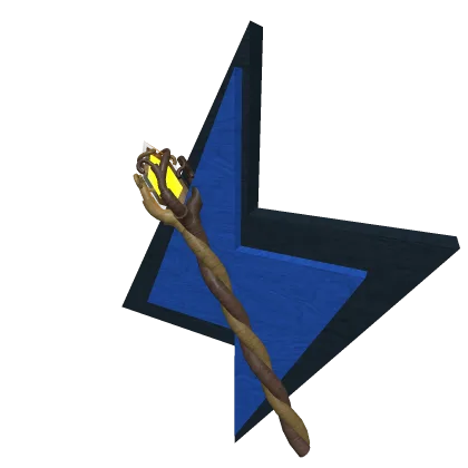 Mounted Wizard Staff