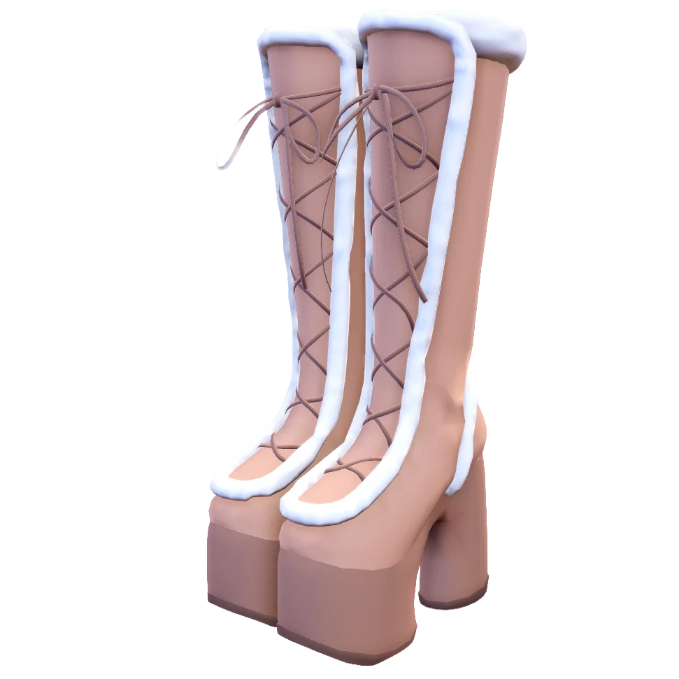 Fur Trim Boots