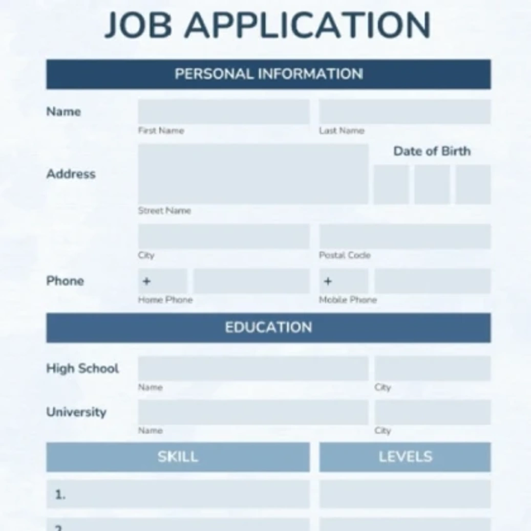 Job Application