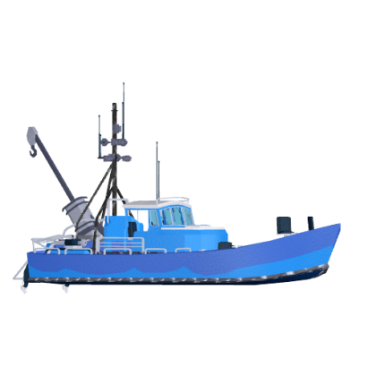 Large Utility Boat