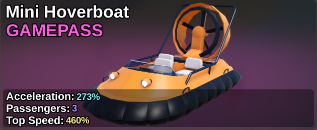 Mini Hoverboat