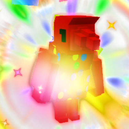 Rainbow New Year's Bird