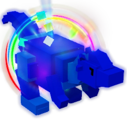 Rainbow Pachycephalosaurus