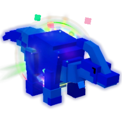 Rainbow Parasaurolophus