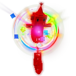 Rainbow Unicycle Monkey