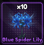 Blue Spider Lily