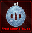 Frost Katana Tsuba