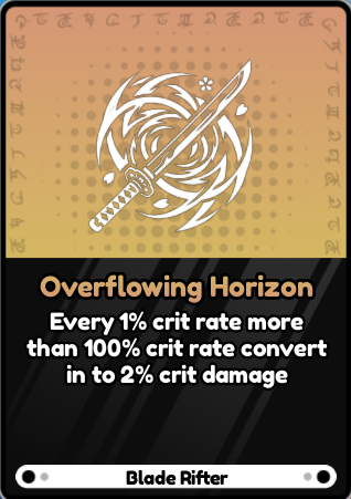 Overflowing Horizon
