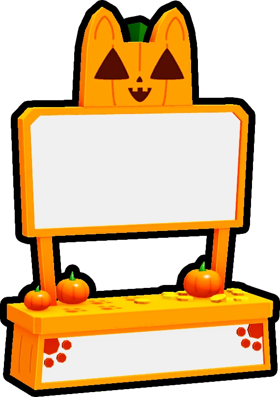 Pumpkin Cat Booth