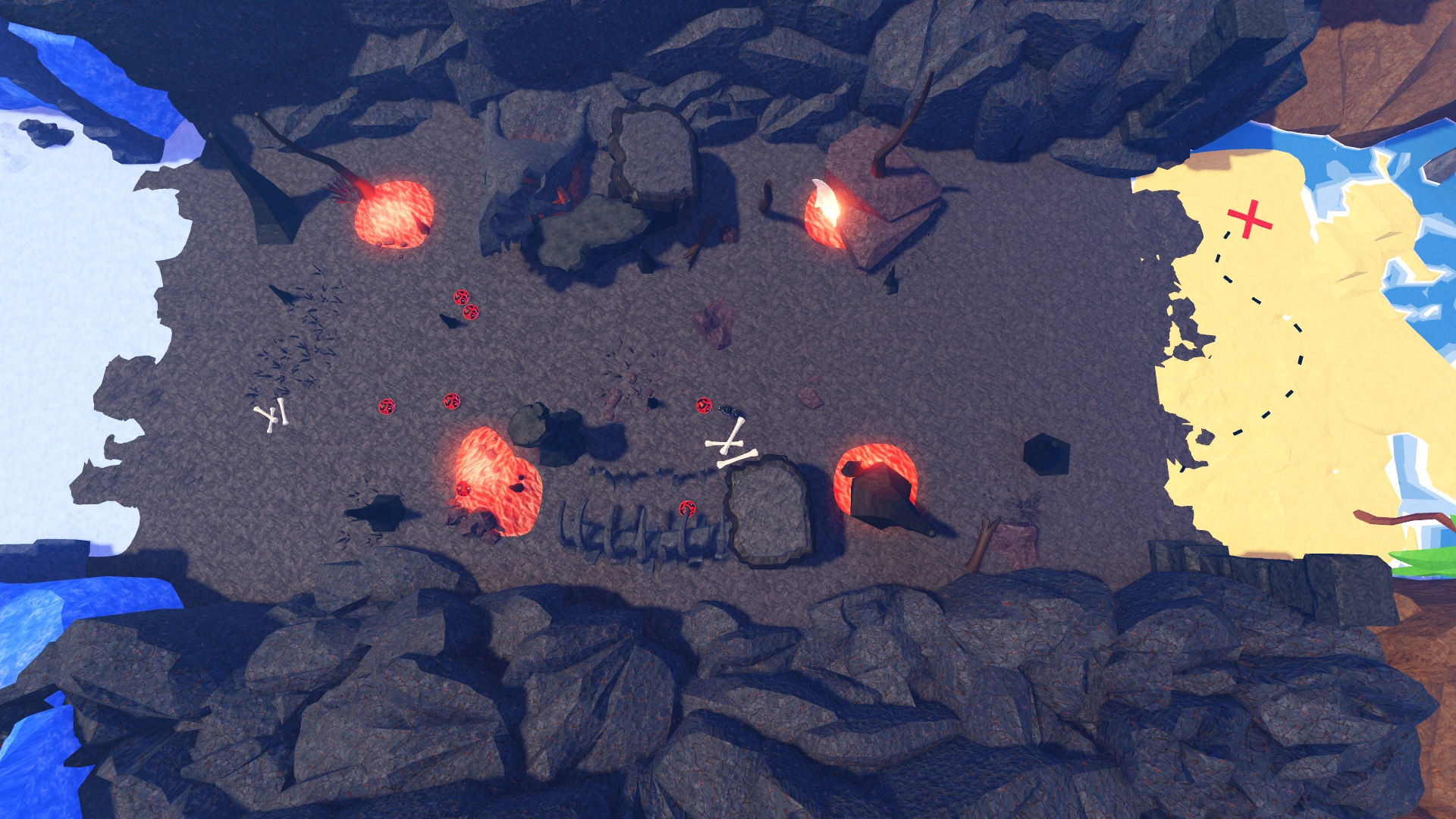 Zone 4: Volcano