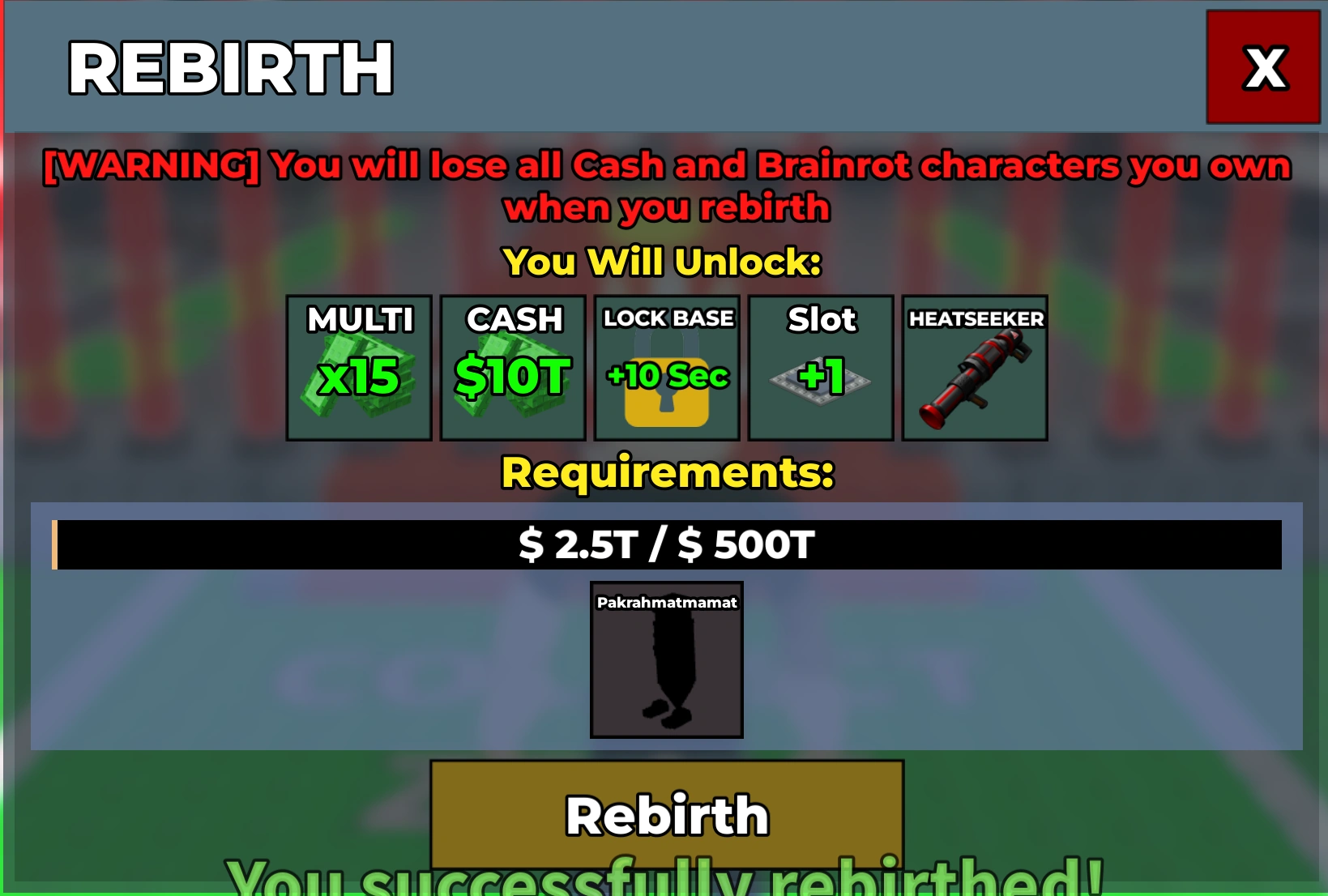 Rebirth 15
