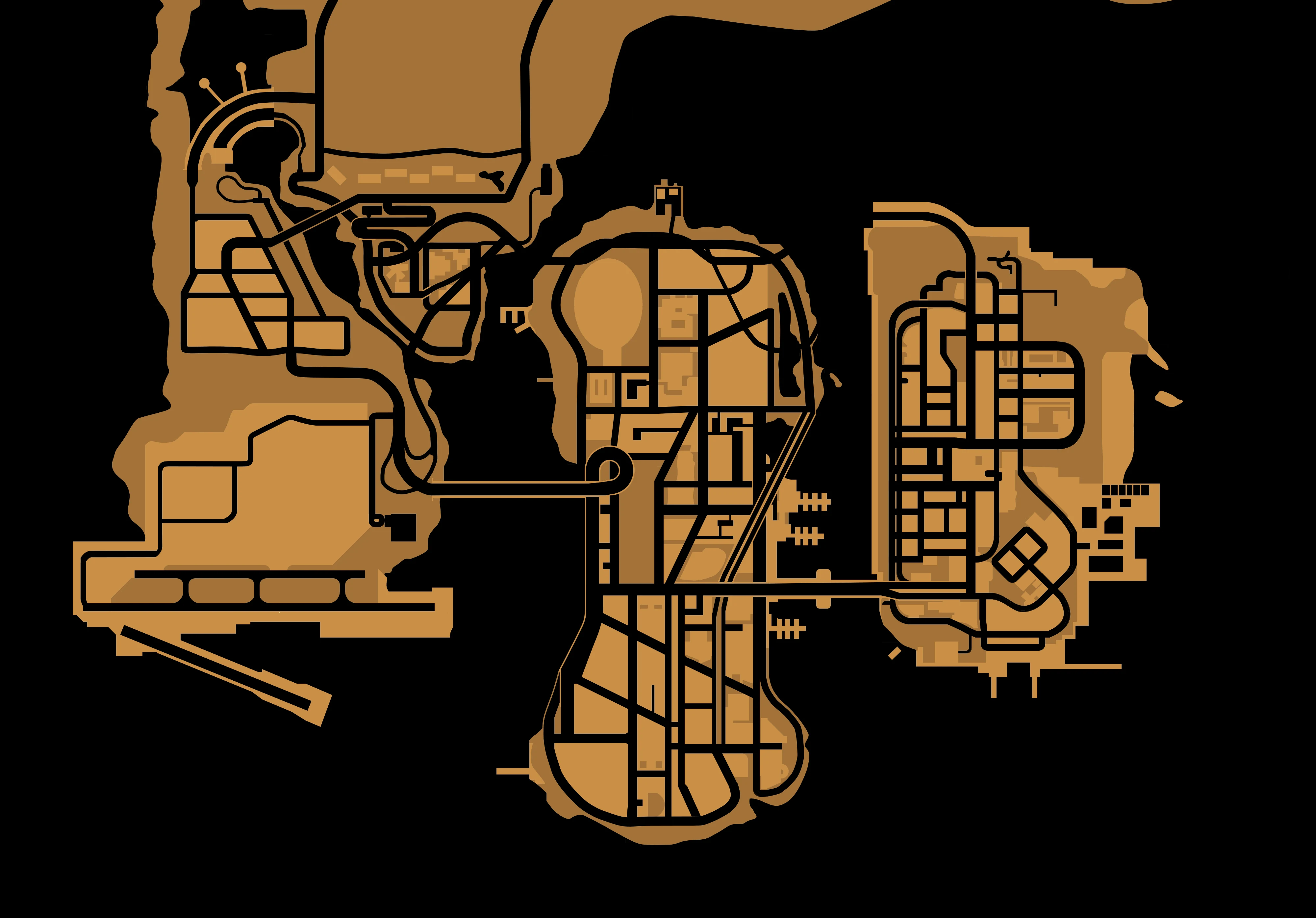 GTA III map
